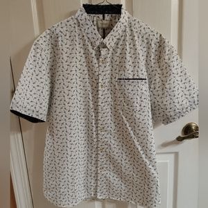 7 Diamonds Floral Print Button Down